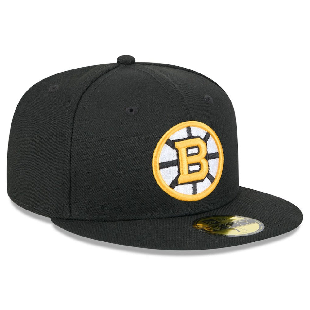 Boston Bruins New Era Core 59FIFTY Fitted Hat On Sale