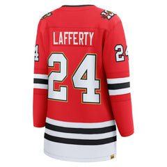 Sam Lafferty Chicago Blackhawks Fanatics Women's Centennial Breakaway Player Jersey Online