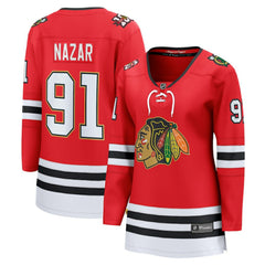 Frank Nazar Chicago Blackhawks Fanatics Women's Centennial Breakaway Player Jersey For Sale