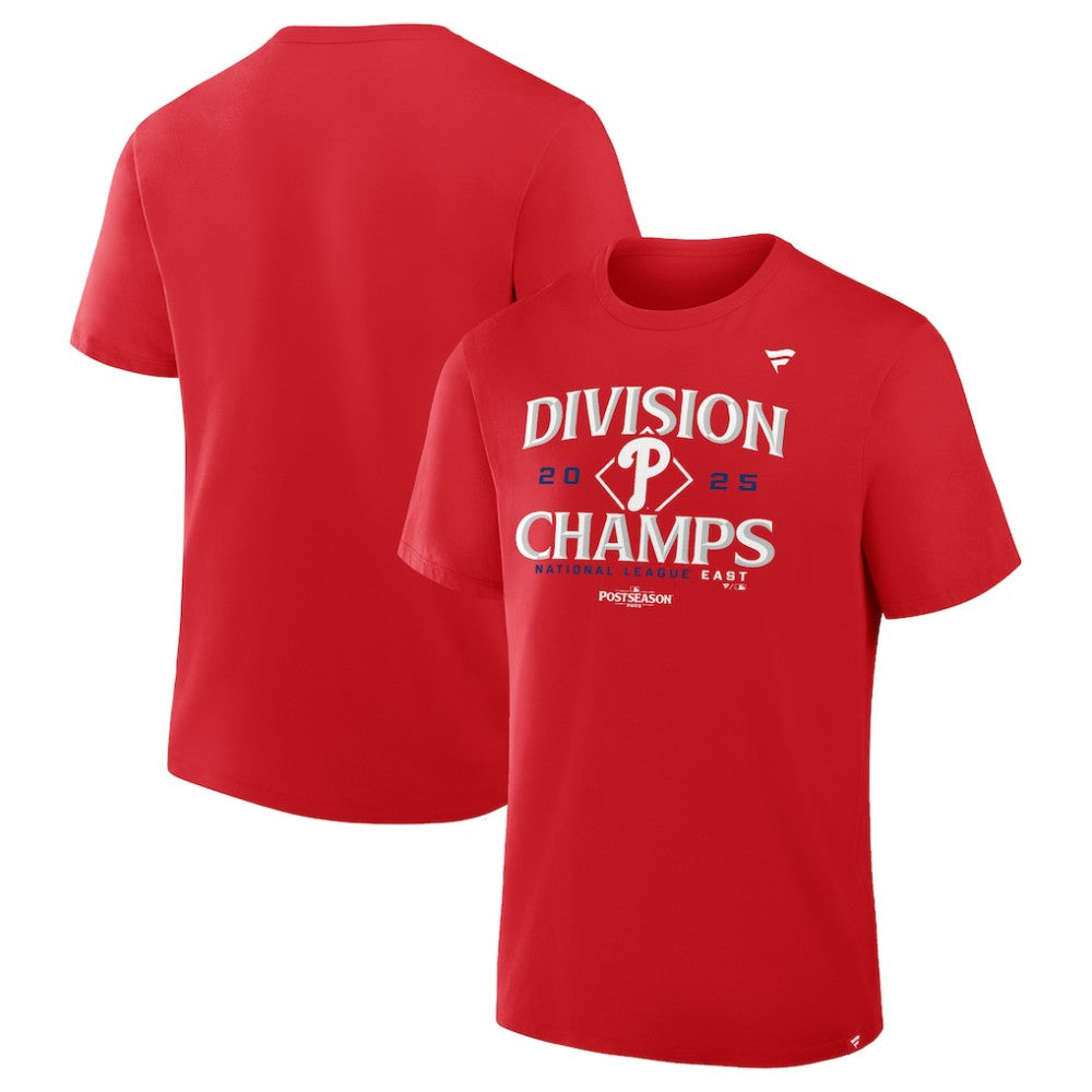 Philadelphia Phillies Fanatics 2025 NL East Division Champions Locker Room Big & Tall T-Shirt | MLB Outlet