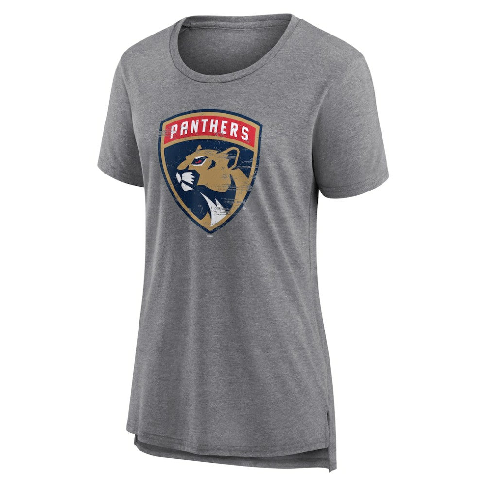 Florida Panthers Women's Heritage Custom Tri-Blend T-Shirt Discount