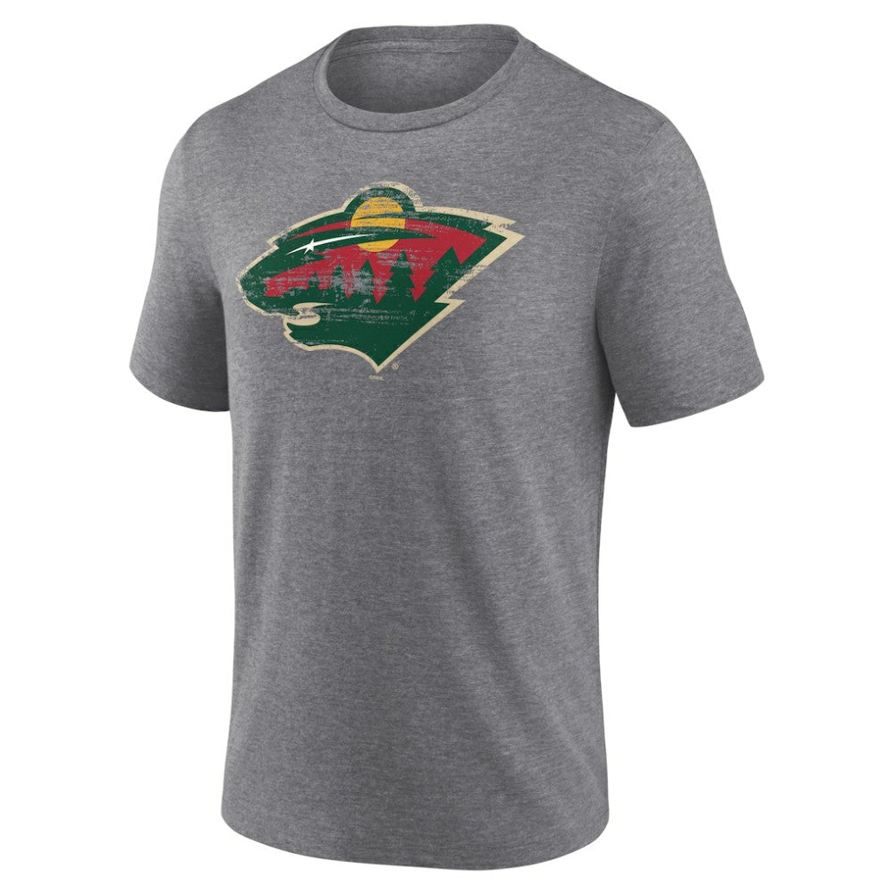 Minnesota Wild Heritage Custom Tri-Blend T-Shirt Online