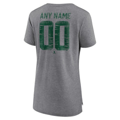 Minnesota Wild Women's Heritage Custom Tri-Blend T-Shirt For Sale