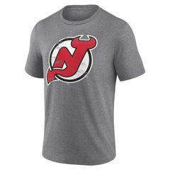 New Jersey Devils Heritage Custom Tri-Blend T-Shirt Sale