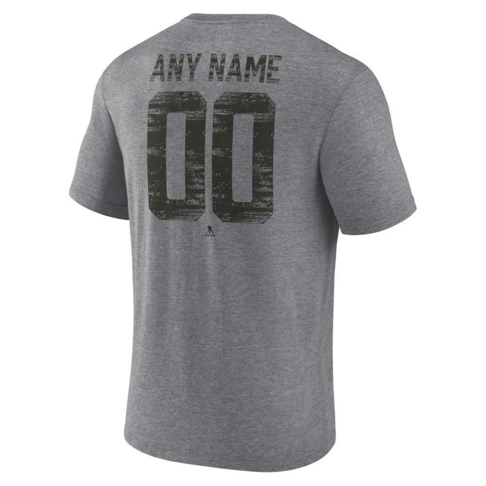 New Jersey Devils Heritage Custom Tri-Blend T-Shirt Sale