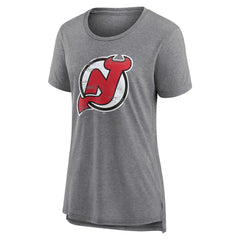 New Jersey Devils Women's Heritage Custom Tri-Blend T-Shirt Online