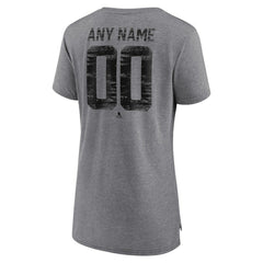 Ottawa Senators Women's Heritage Custom Tri-Blend T-Shirt For Sale