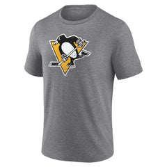 Pittsburgh Penguins Heritage Custom Tri-Blend T-Shirt On Sale