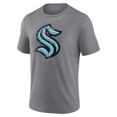 Seattle Kraken Heritage Custom Tri-Blend T-Shirt For Sale