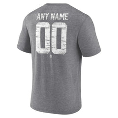 Tampa Bay Lightning Heritage Custom Tri-Blend T-Shirt Outlet