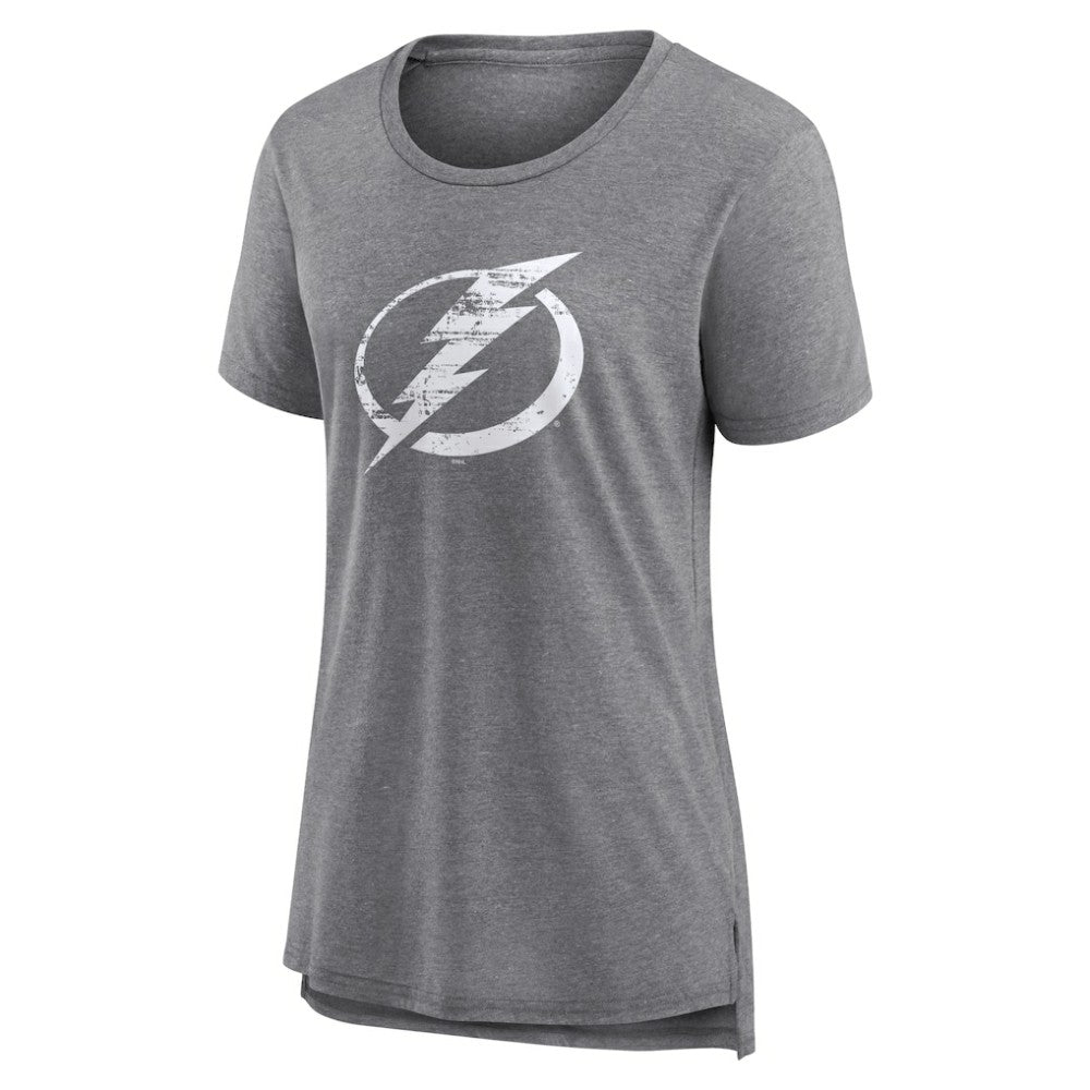 Tampa Bay Lightning Women's Heritage Custom Tri-Blend T-Shirt Online
