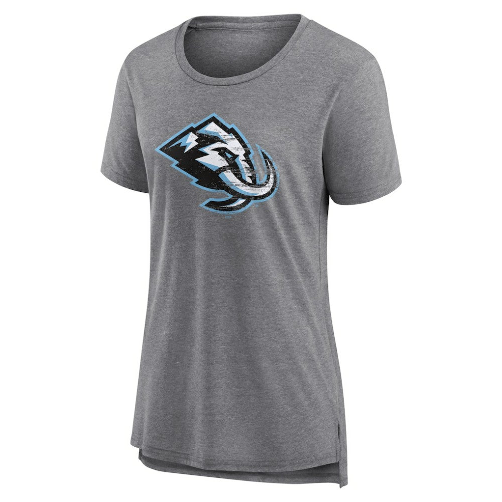 Utah Mammoth Women's Heritage Custom Tri-Blend T-Shirt Outlet