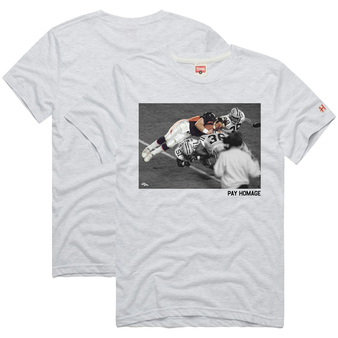 Denver Broncos  John Elway  Homage Unisex Pay Homage Tri-Blend T-Shirt