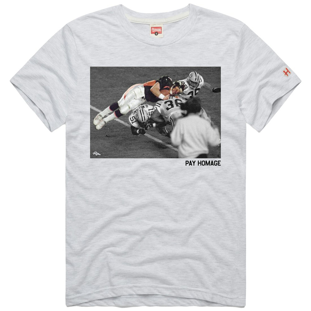 Denver Broncos  John Elway  Homage Unisex Pay Homage Tri-Blend T-Shirt