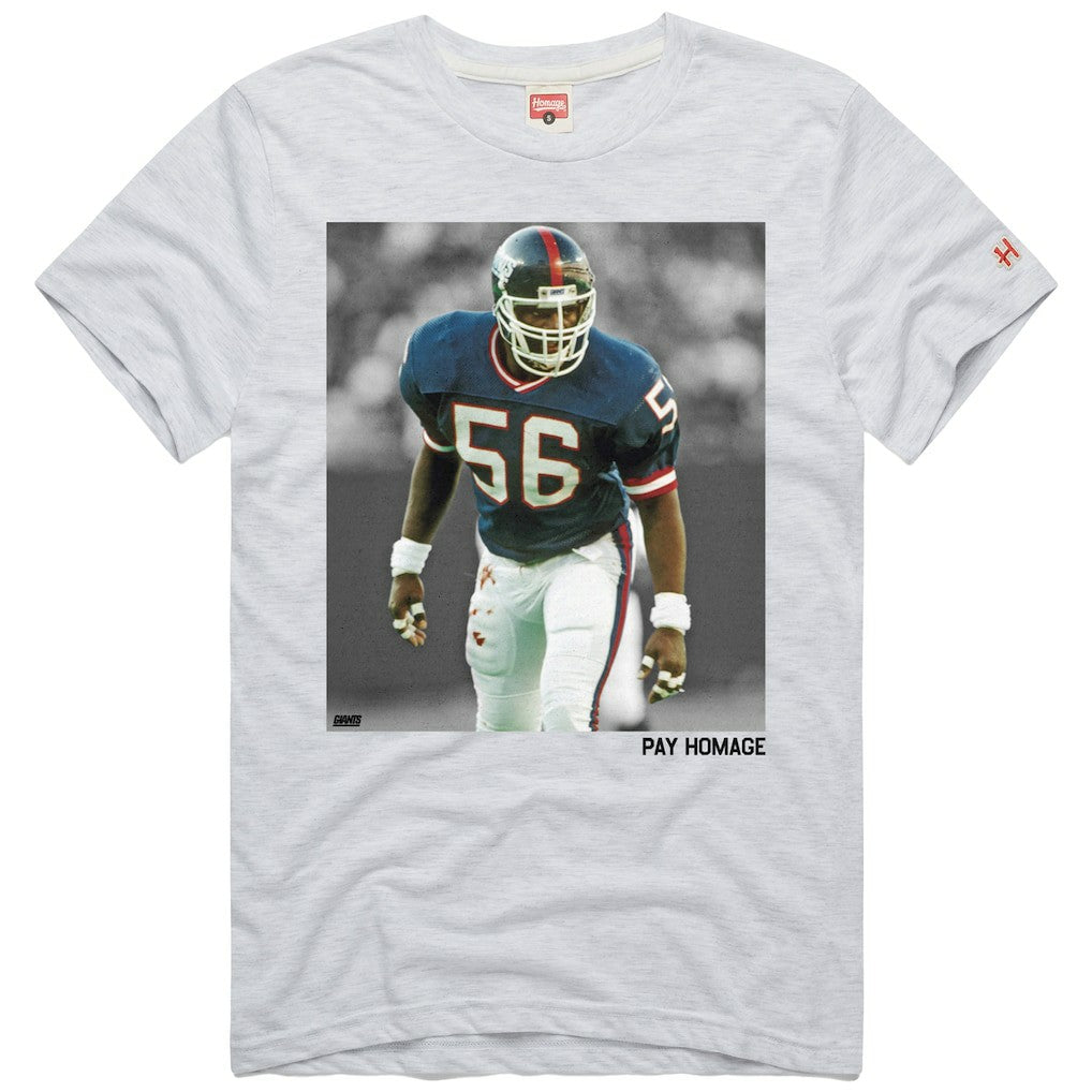New York Giants  Lawrence Taylor  Homage Unisex Pay Homage Tri-Blend T-Shirt