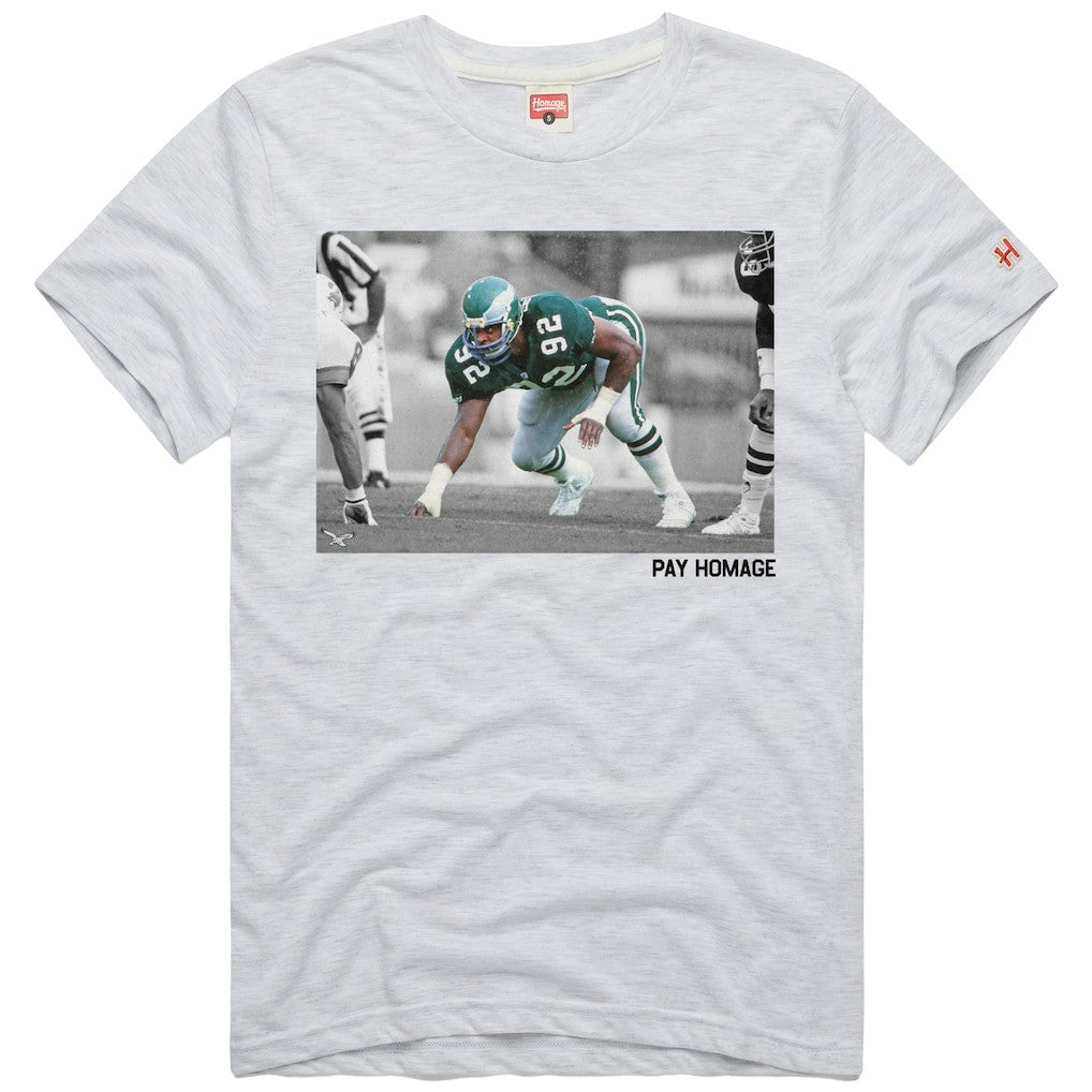 Philadelphia Eagles  Reggie White  Homage Unisex Pay Homage Tri-Blend T-Shirt