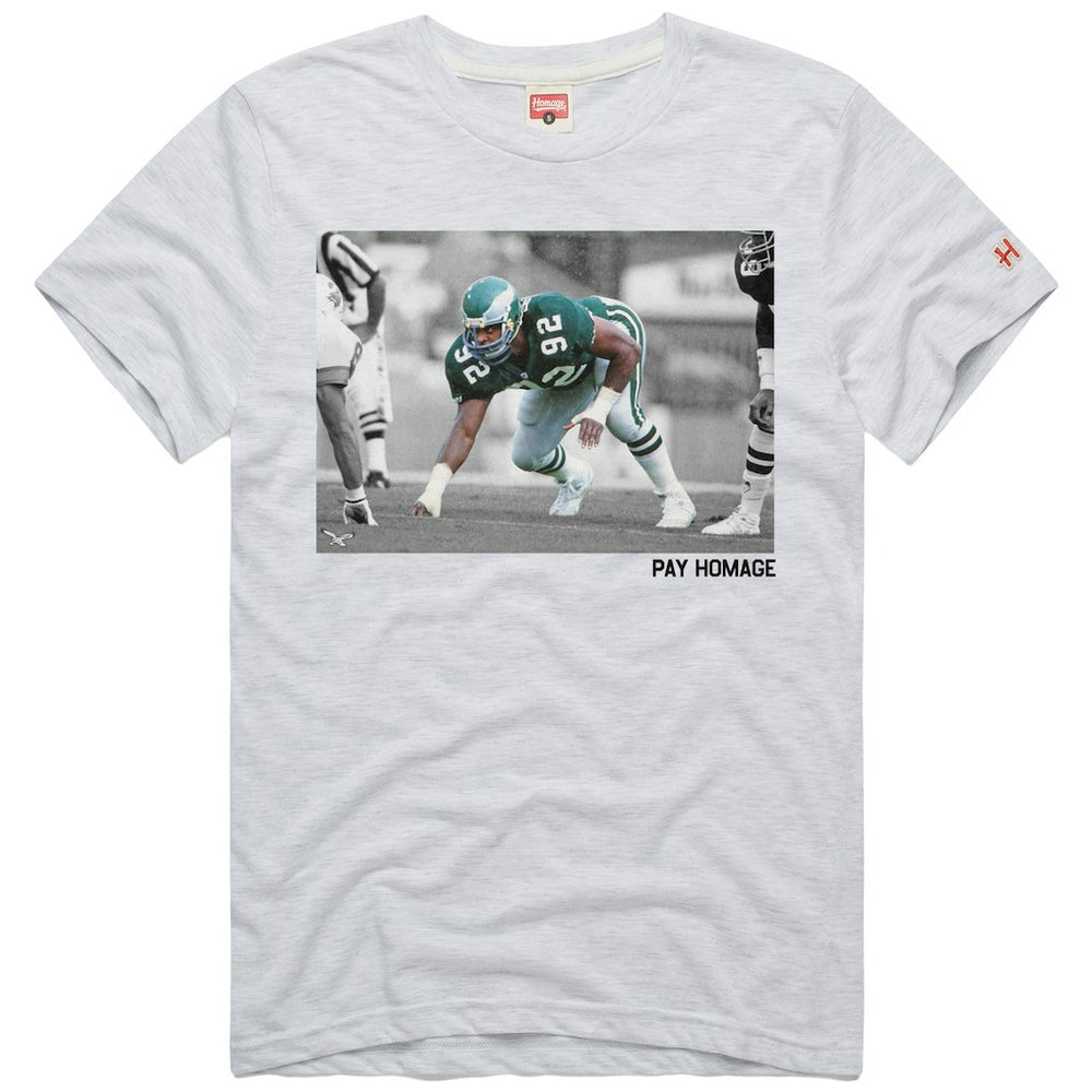 Philadelphia Eagles  Reggie White  Homage Unisex Pay Homage Tri-Blend T-Shirt