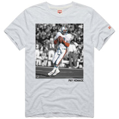 Miami Dolphins  Dan Marino  Homage Unisex Pay Homage Tri-Blend T-Shirt