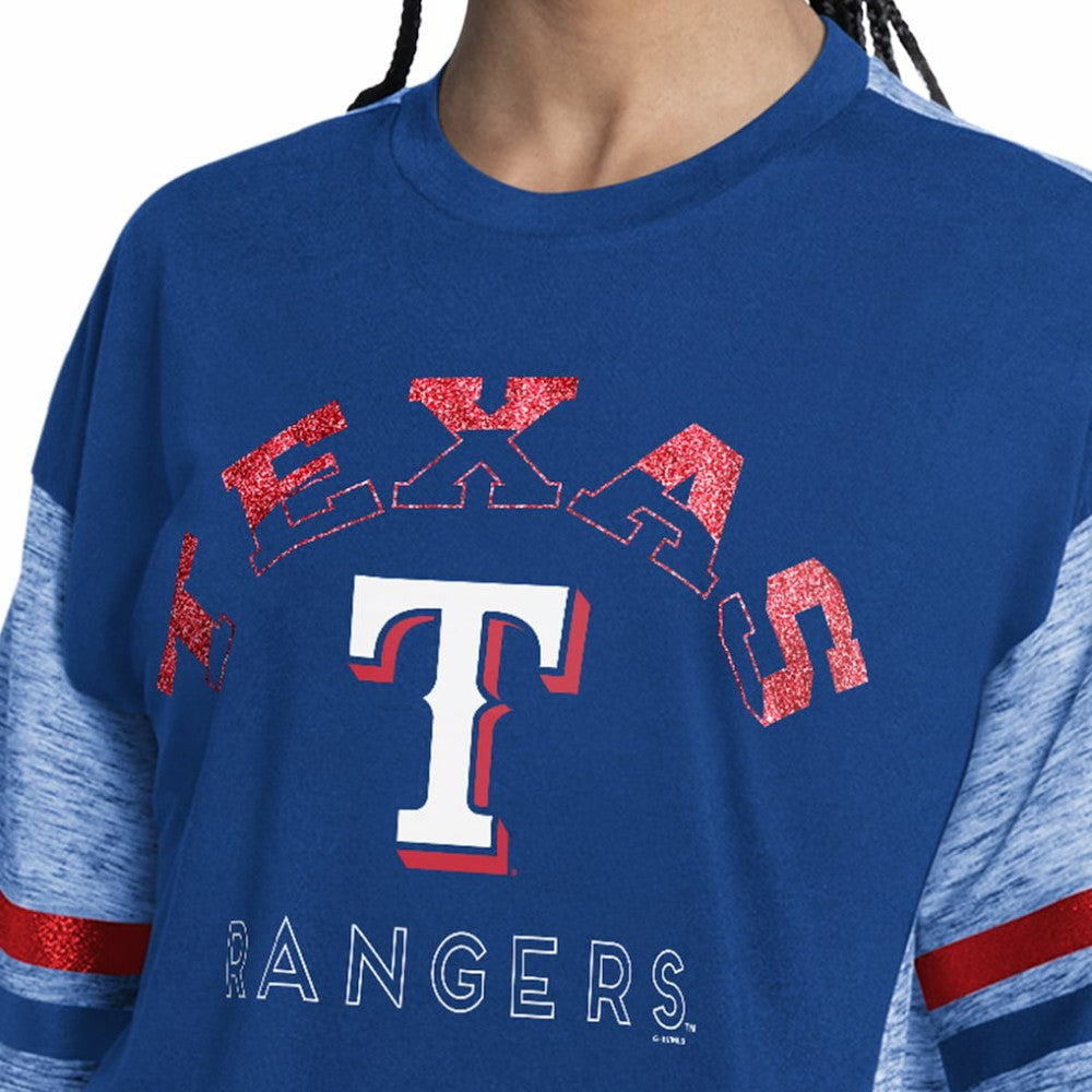 Texas Rangers G-III 4Her by Carl Banks Women's Off-Season Oversized Top | MLB Near me