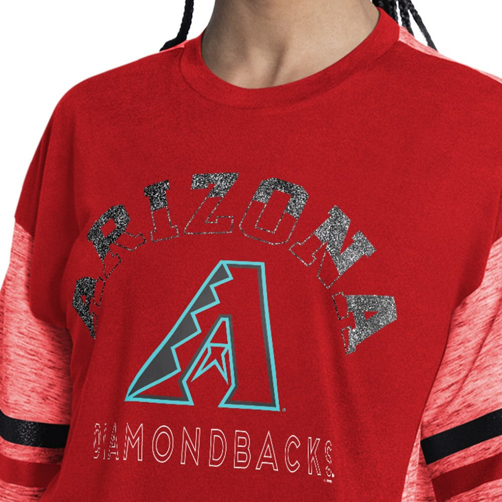Arizona Diamondbacks G-III 4Her by Carl Banks Women's Off-Season Oversized Top | MLB Discount