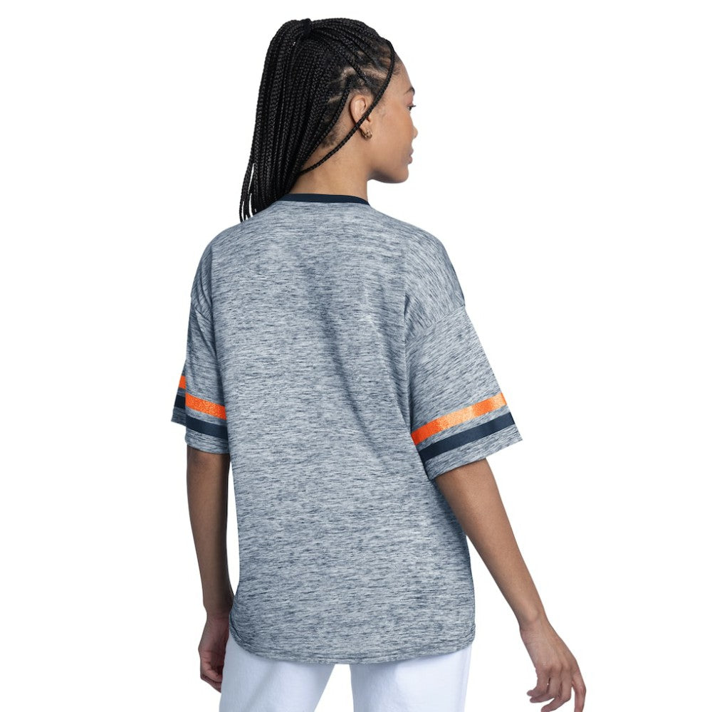 Detroit Tigers G-III 4Her by Carl Banks Women's Off-Season Oversized Top | MLB Discount