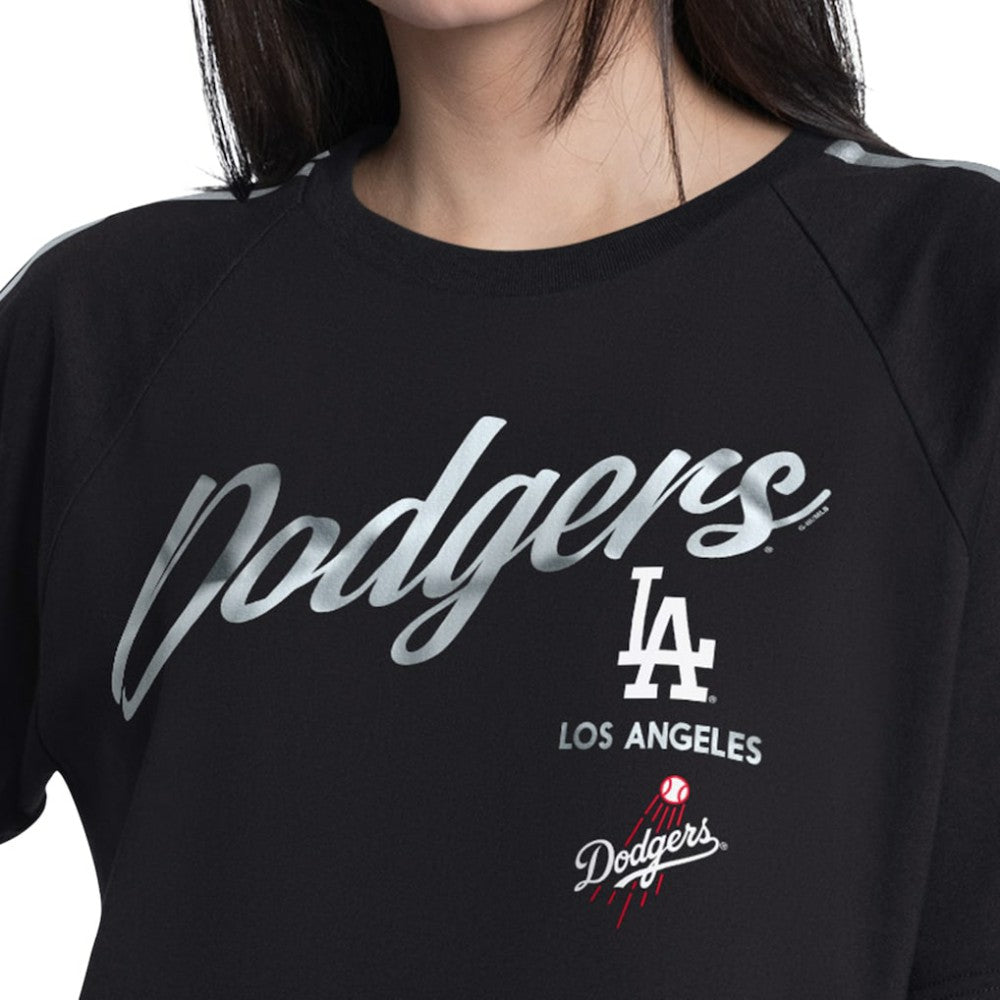 Los Angeles Dodgers G-III 4Her by Carl Banks Women's Classic Play Cropped T-Shirt | MLB Sale