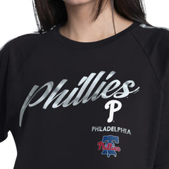 Philadelphia Phillies G-III 4Her by Carl Banks Women's Classic Play Cropped T-Shirt | MLB Discount
