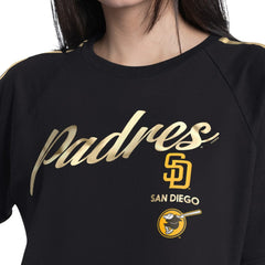 San Diego Padres G-III 4Her by Carl Banks Women's Classic Play Cropped T-Shirt | MLB Discount