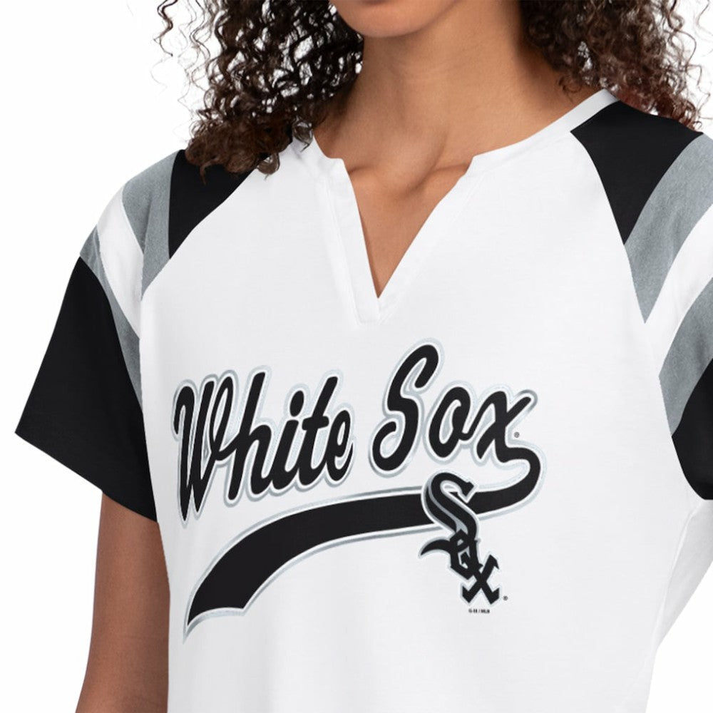 Chicago White Sox Starter Women's Game On Notch Neck T-Shirt | MLB Sale