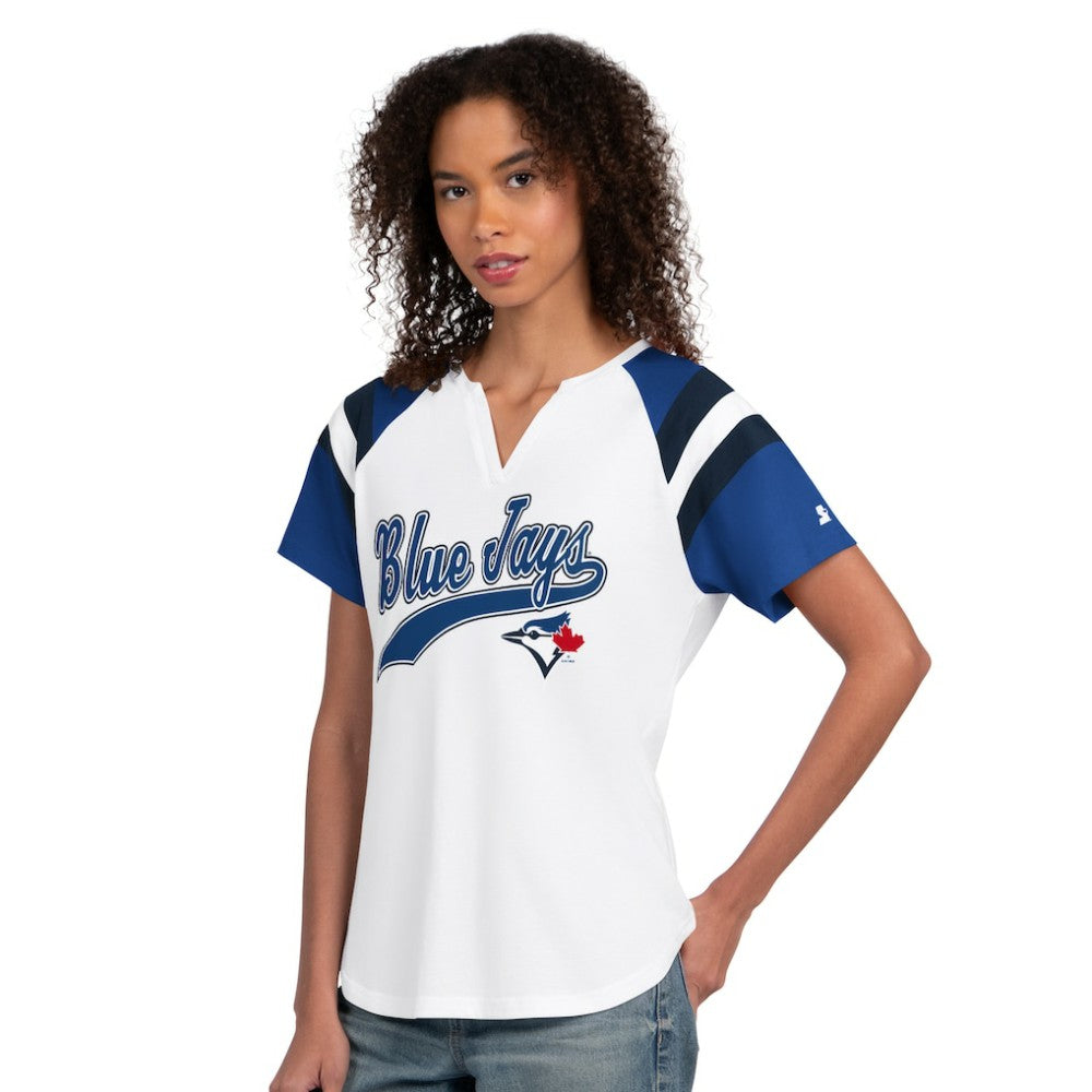 Toronto Blue Jays Starter Women's Game On Notch Neck T-Shirt | MLB Shop