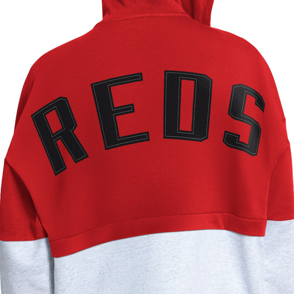 Cincinnati Reds Starter Women's Wishbone Full-Zip Hoodie | MLB For sale