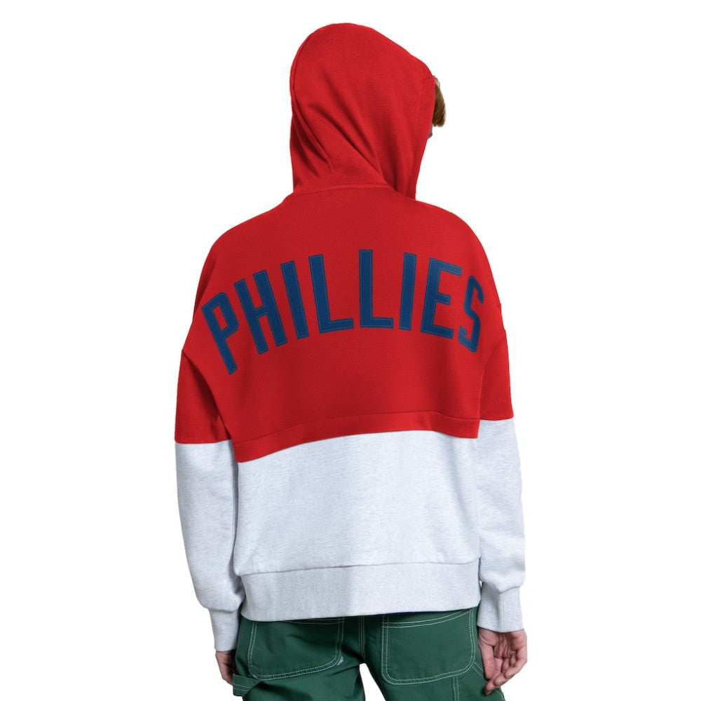 Philadelphia Phillies Starter Women's Wishbone Full-Zip Hoodie | MLB US
