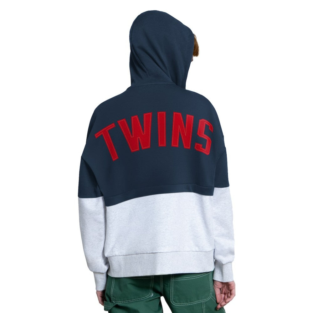 Minnesota Twins Starter Women's Wishbone Full-Zip Hoodie | MLB Shop