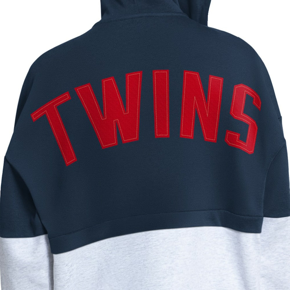 Minnesota Twins Starter Women's Wishbone Full-Zip Hoodie | MLB Shop