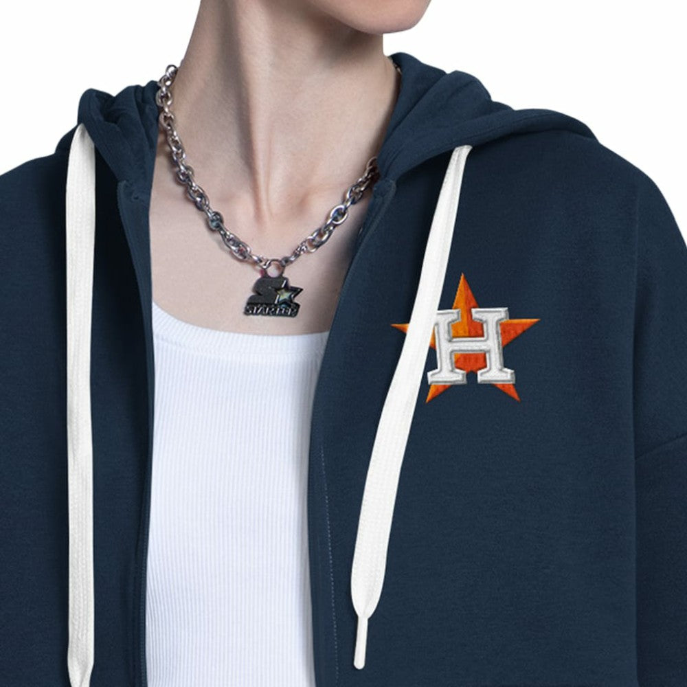 Houston Astros Starter Women's Wishbone Full-Zip Hoodie | MLB New