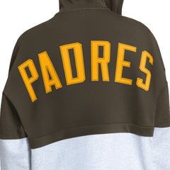 San Diego Padres Starter Women's Wishbone Full-Zip Hoodie | MLB Discount