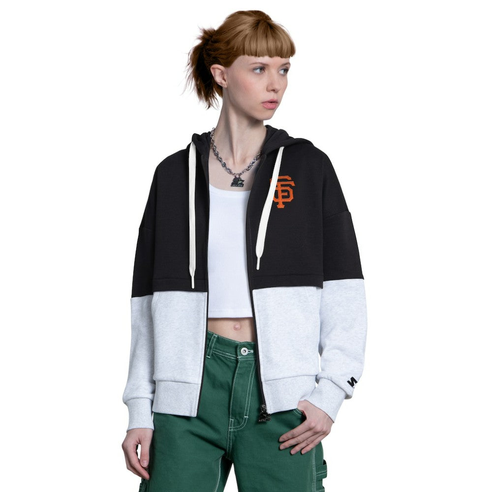 San Francisco Giants Starter Women's Wishbone Full-Zip Hoodie | MLB New