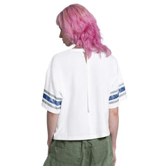 Los Angeles Dodgers Starter Women's Cropped Hurry Up Offense T-Shirt | MLB Outlet