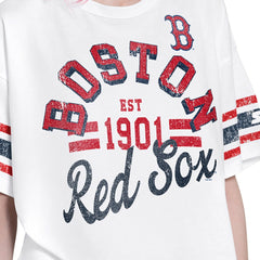 Boston Red Sox Starter Women's Cropped Hurry Up Offense T-Shirt | MLB Near me