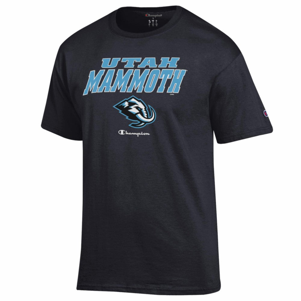 Utah Mammoth Champion Jersey T-Shirt For Sale