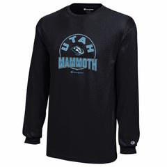 Utah Mammoth Champion Youth Jersey Long Sleeve T-Shirt For Sale