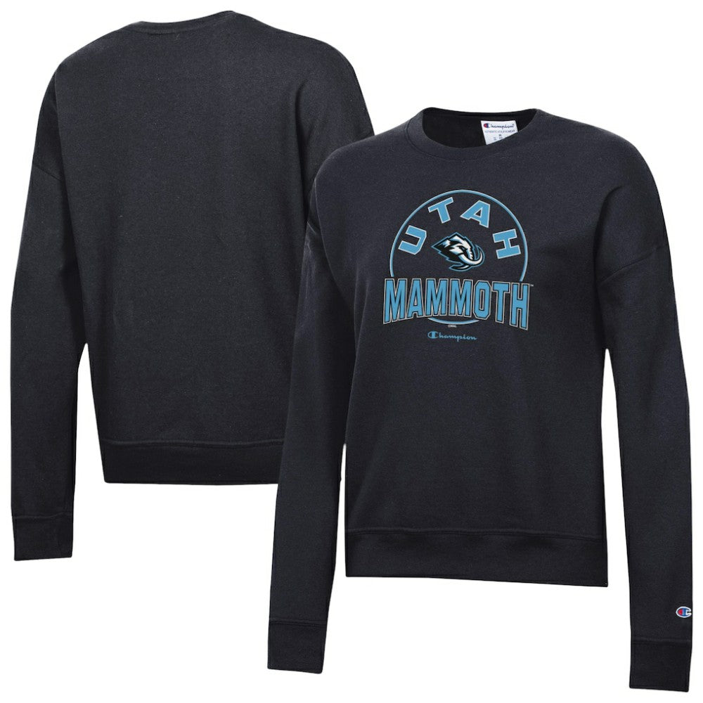 Utah Mammoth Champion Women's Powerblend Fleece Sweatshirt Sale