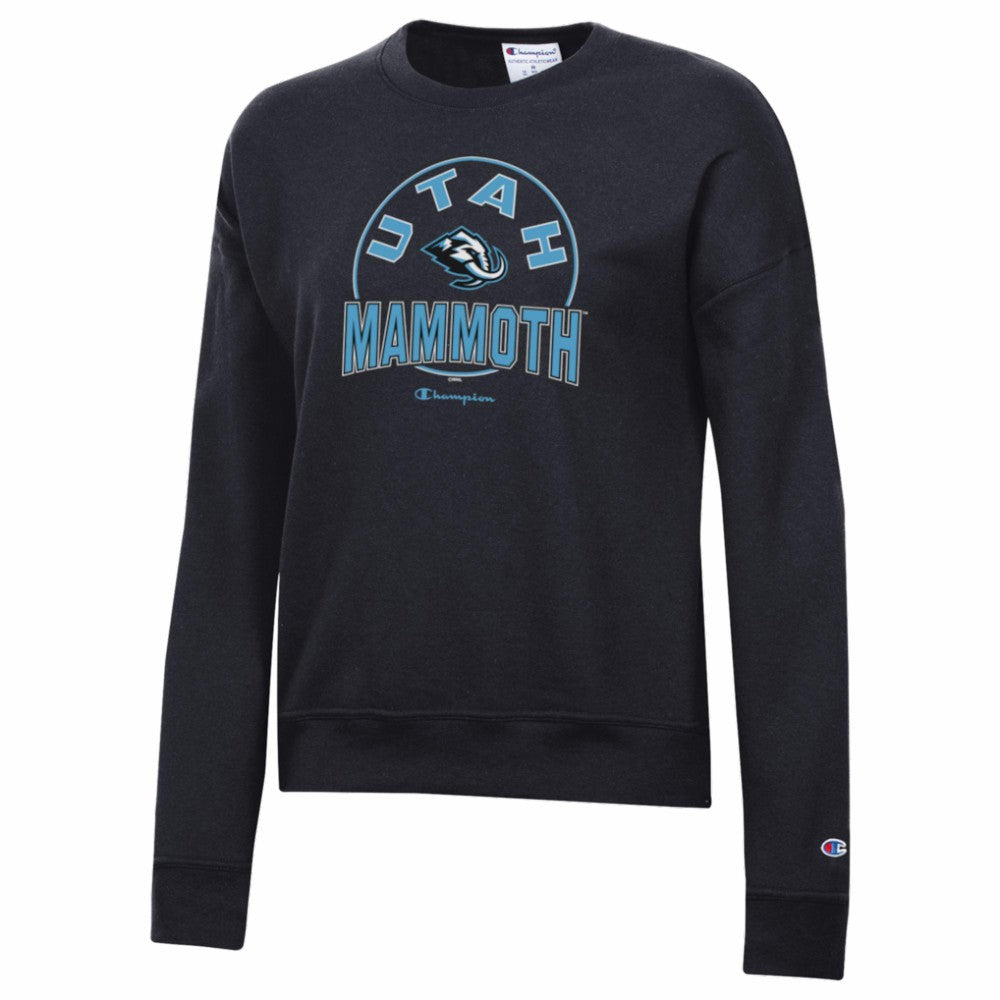 Utah Mammoth Champion Women's Powerblend Fleece Sweatshirt Sale