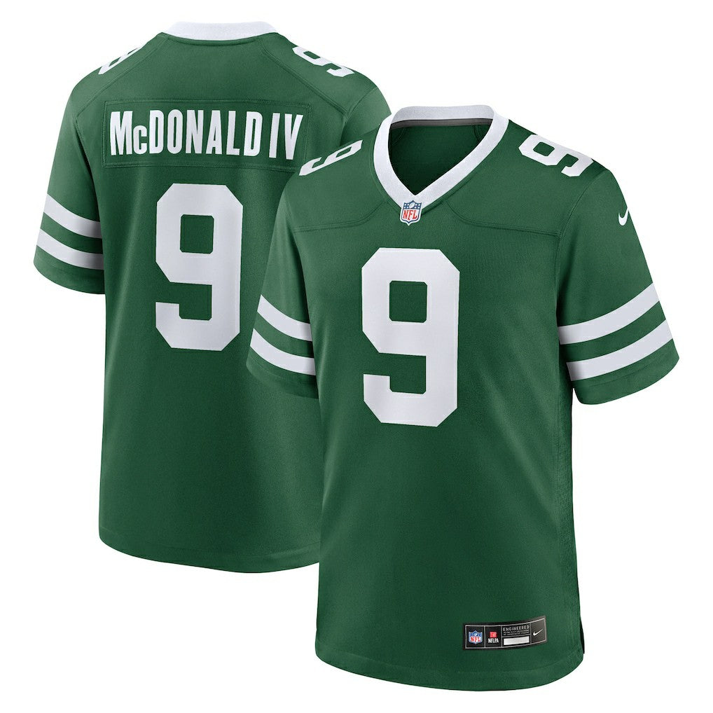 New York Jets Nike Will McDonald IV  Team Game Jersey