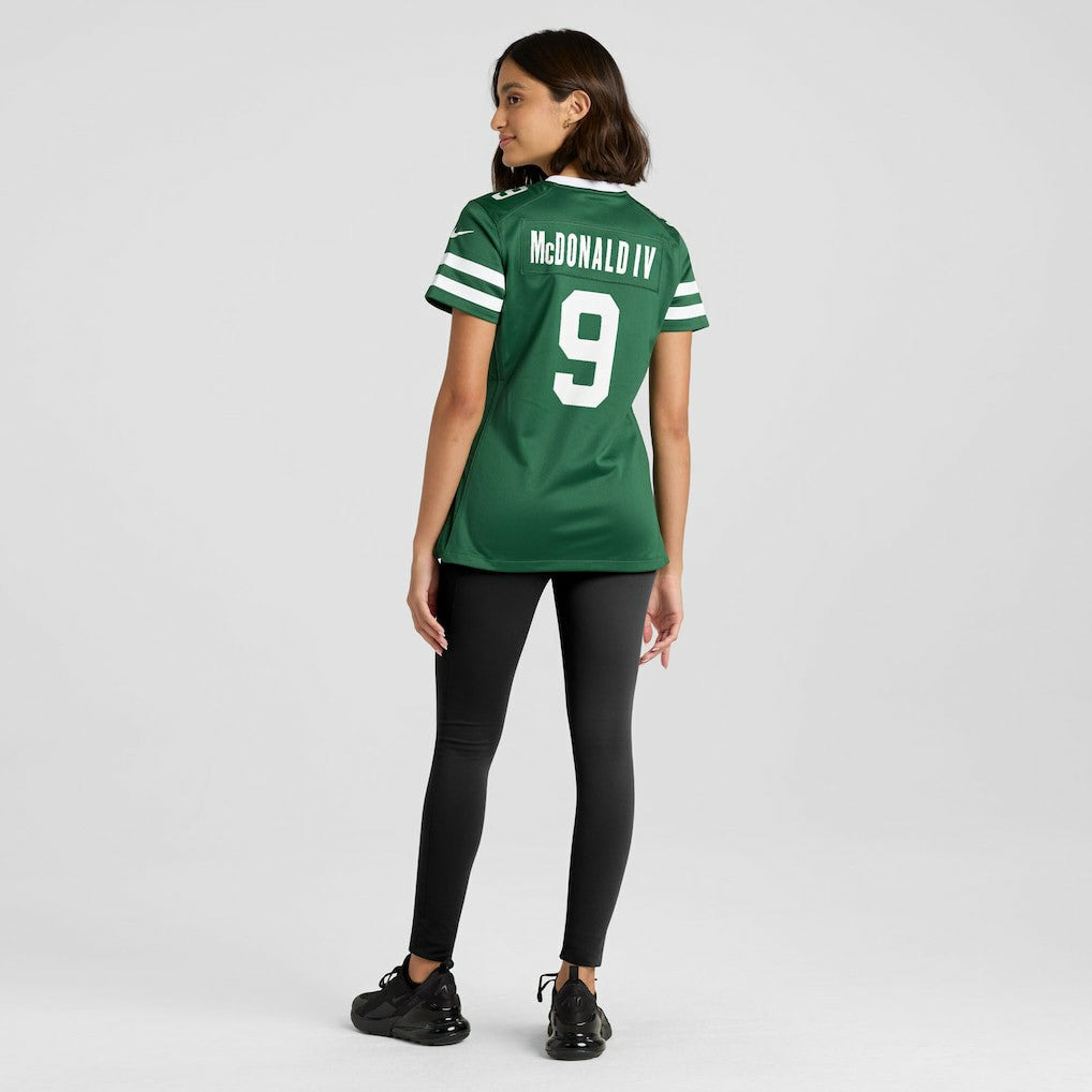 New York Jets Nike Will McDonald IV  Women's Team Game Jersey