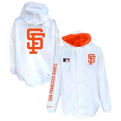 San Francisco Giants Mitchell & Ness Big & Tall Full-Snap Hooded Jacket | MLB Sale