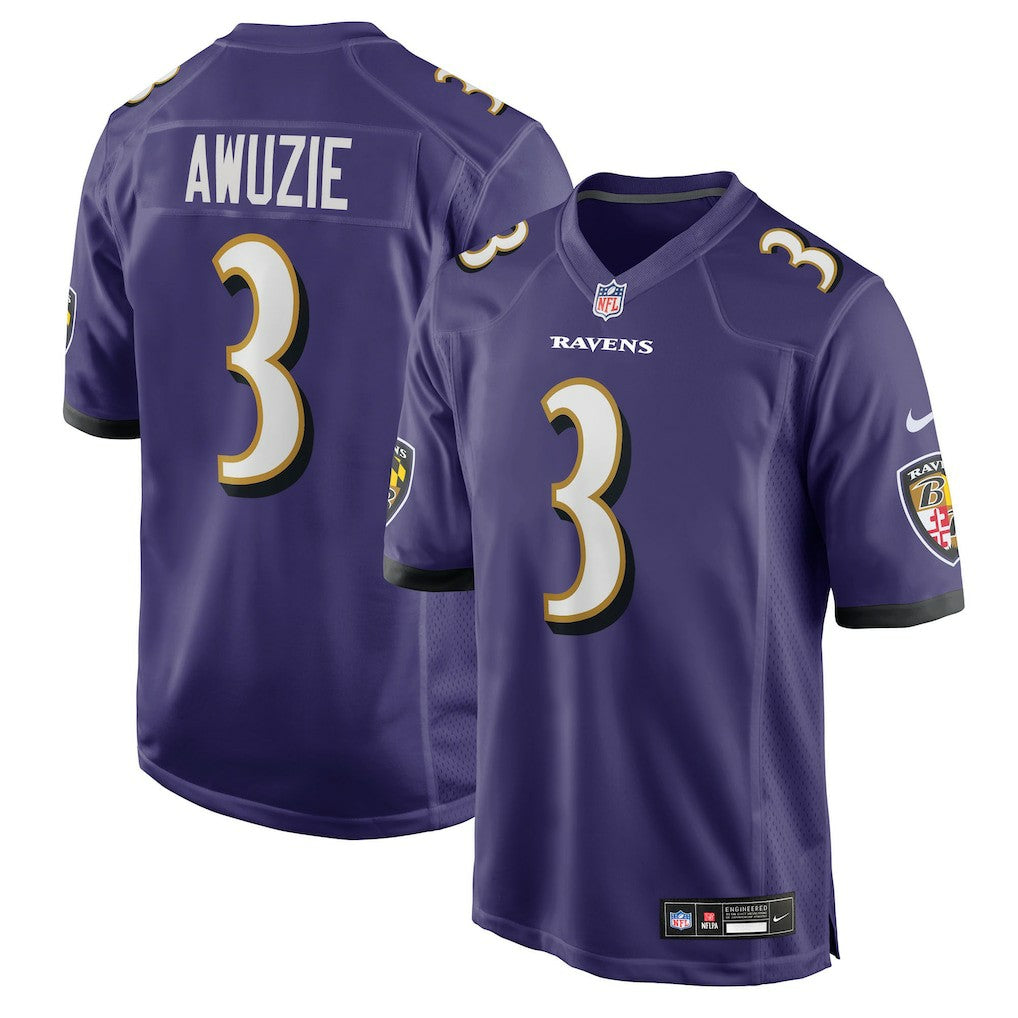 Baltimore Ravens Nike Chidobe Awuzie  Team Game Jersey