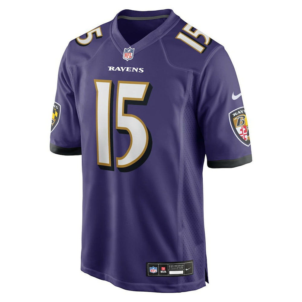 Baltimore Ravens Nike Cooper Rush  Team Game Jersey