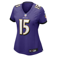 Baltimore Ravens Nike Cooper Rush  Women's Team Game Jersey