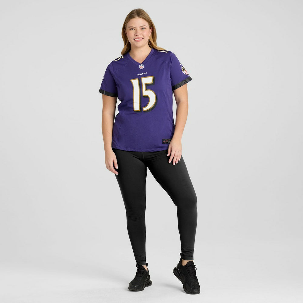 Baltimore Ravens Nike Cooper Rush  Women's Team Game Jersey